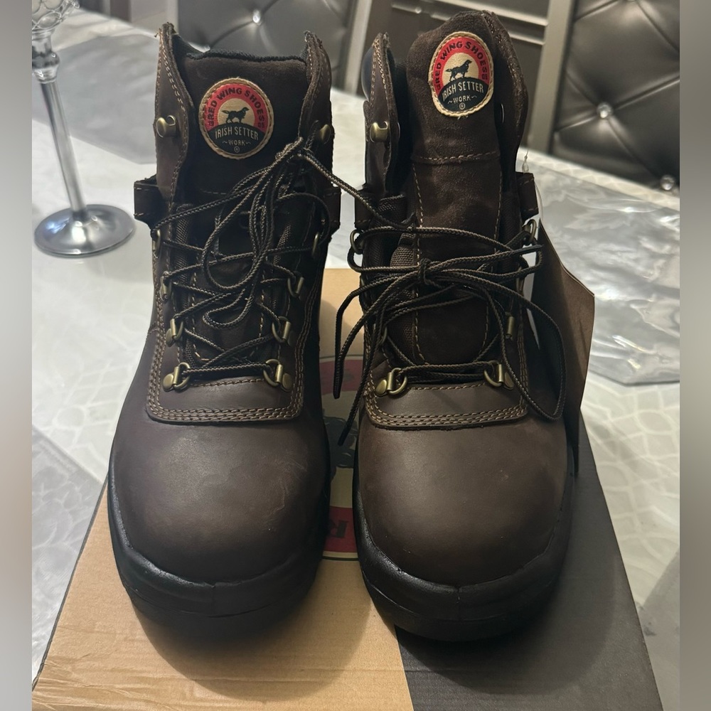 RED WINGS SHOES MEN’S WORK 6” ELY SAFETY TOE